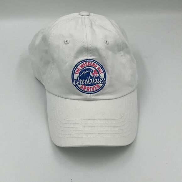 Chubbies The Weekend Has Arrived Dad Hat White Cotton - Picture 2 of 7
